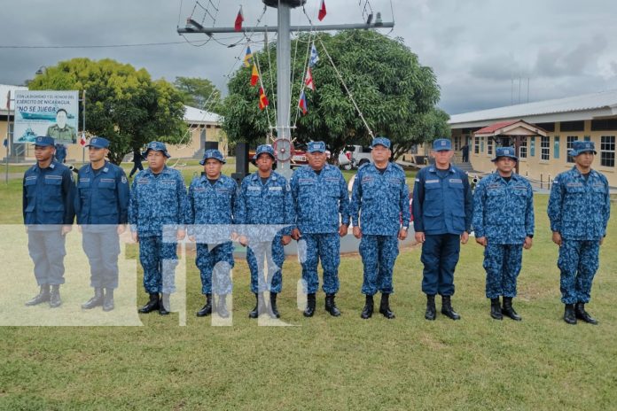 Foto: Ascensos en el Distrito Naval Caribe: 45 aniversario del Ejército de Nicaragua/TN8