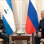 Foto: El Presidente de la Duma Rusa, Viacheslav Volodin, recibe al Representante de Nicaragua/TN8