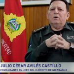 Foto: Comandante en Jefe del Ejército de Nicaragua, Julio César Avilés Castillo/Cortesía