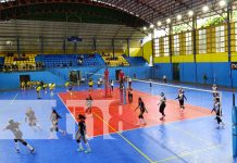 Foto: Aperturaron los juegos de volleyball femenino/TN8