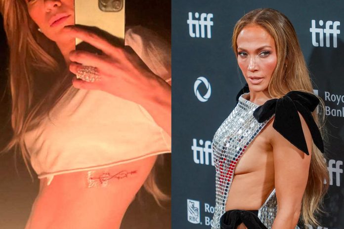 Foto: Jennifer Lopez borra su tatuaje dedicado a Ben Affleck /Cortesía