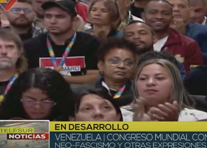 Foto: Venezuela congreso Mundial contra el Fascismo/Cortesía