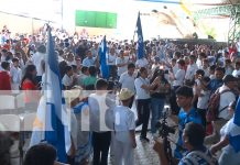 Foto: La antorcha centroamericana recorre Matagalpa con fervor patriótico/TN8