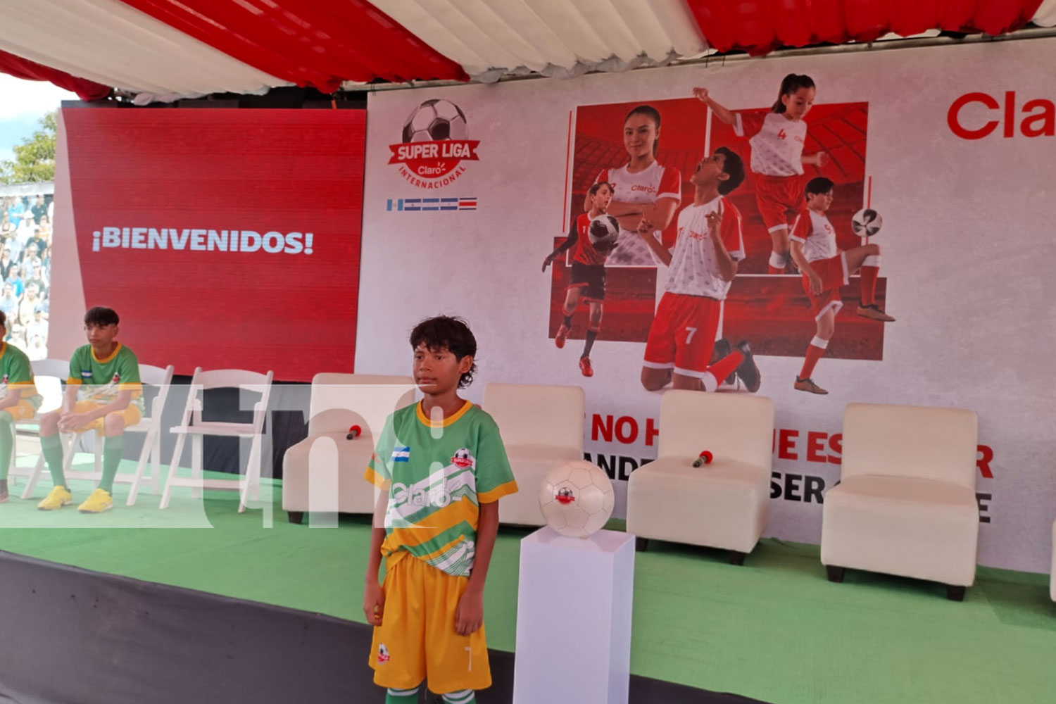 Foto: Claro comprometida con el desarrollo del deporte infantil /TN8