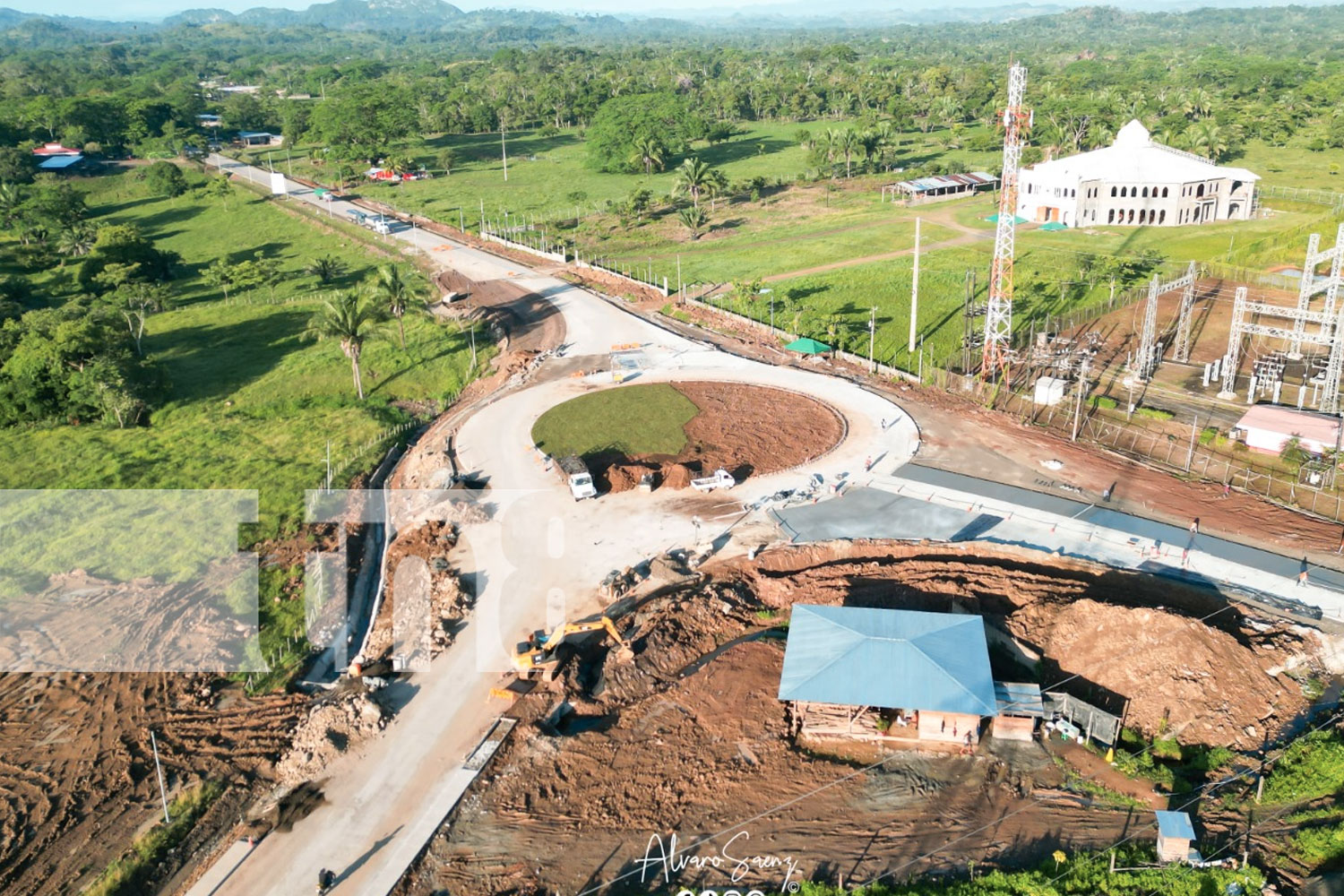 Foto: Gobierno sandinista culmina 77 km de carreteras en Siuna y Rosita/TN8