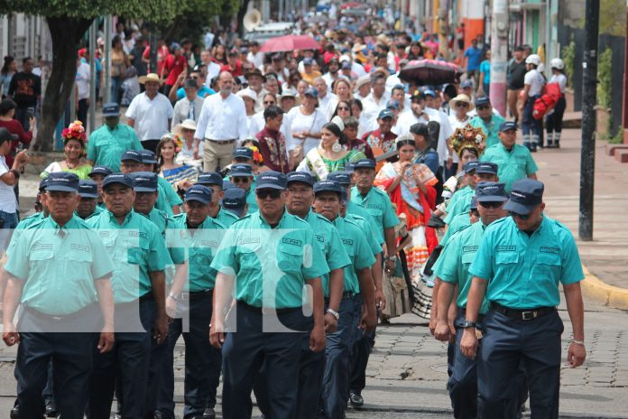 Foto: Masaya conmemora su 185 aniversario con desfile folclórico/TN8