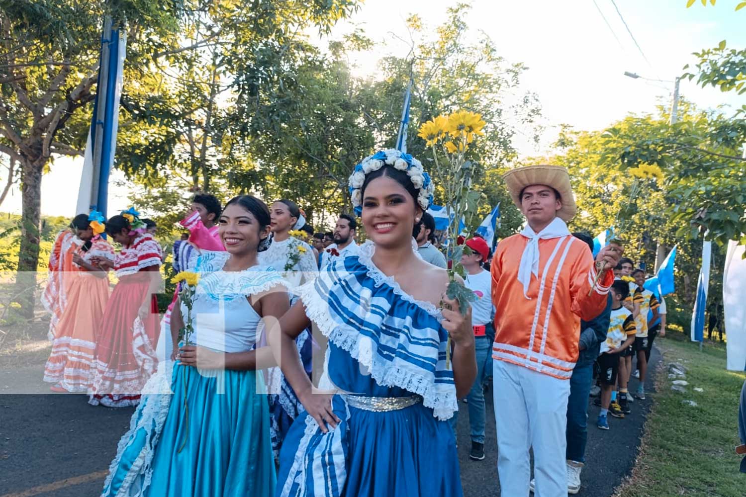 Foto: Jóvenes de Nicaragua conmemoran 168 años de la Batalla de San Jacinto/ TN8