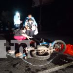 Foto: Brutal choque entre dos motocicletas deja como resultado dos muertos en Rivas/TN8