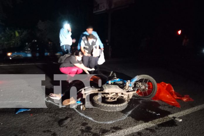 Foto: Brutal choque entre dos motocicletas deja como resultado dos muertos en Rivas/TN8