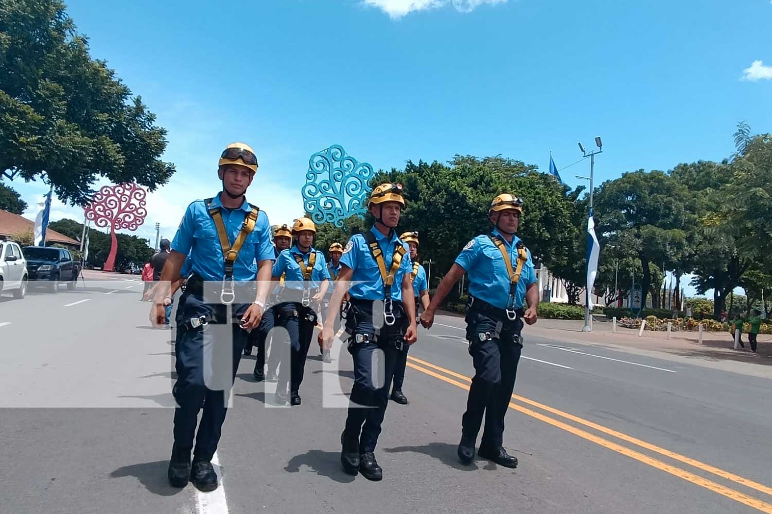 Foto: Bomberos Unidos de Nicaragua celebraron el 88 aniversario/TN8