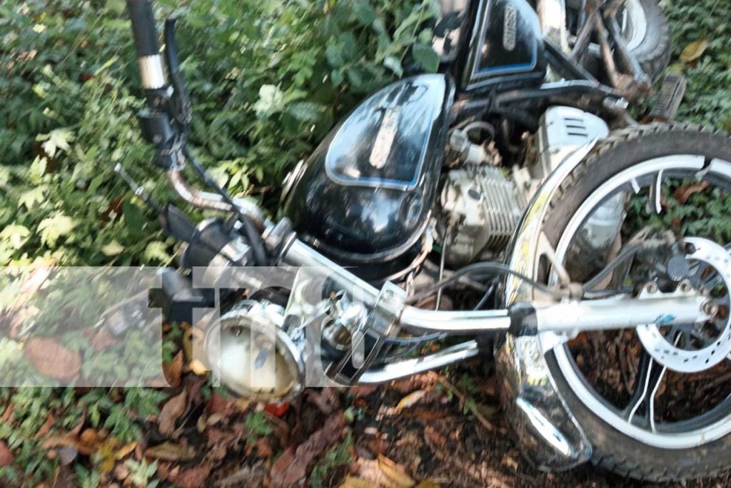 Foto: Caponero y motociclista, envueltos en un accidente ocurrido en Ometepe/TN8