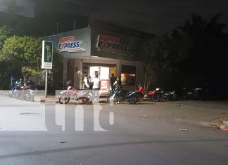 Foto: Sujetos armados roban minisúper y a sus clientes en el Bo. Cristo del Rosario en Managua/TN8