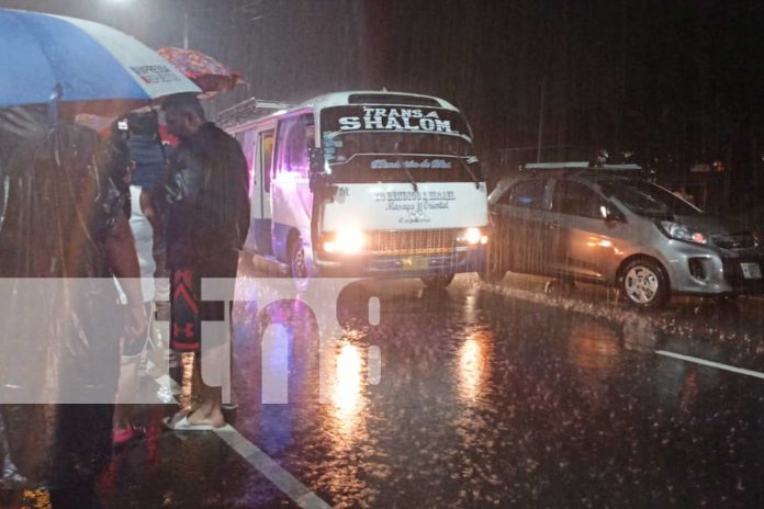 Foto: Tragedia en Masaya: Mujer pierde la vida al intentar cruzar la carretera en Nindirí/TN8