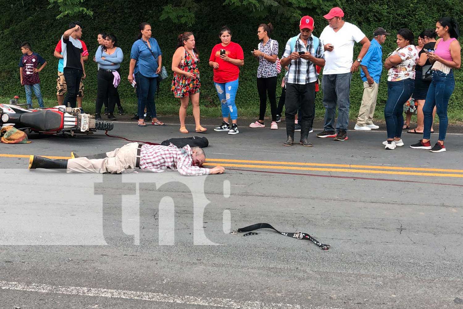 Foto: Motociclista pierde la vida en accidente de tránsito en Acoyapa, Chontales/TN8