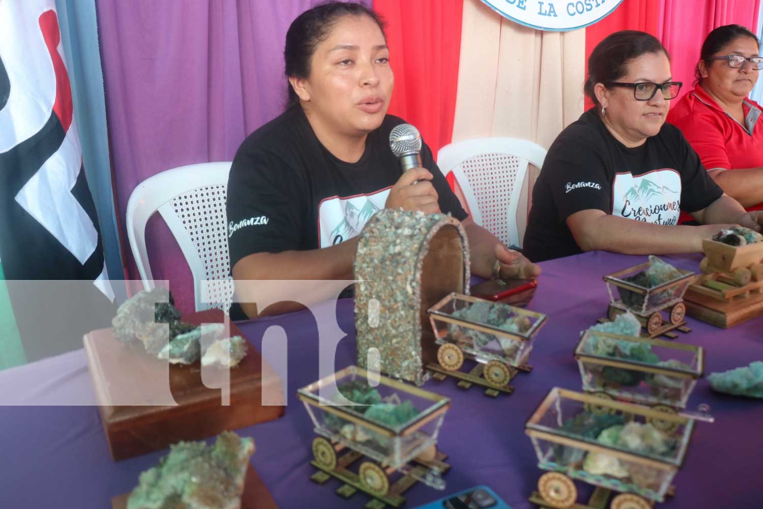 Foto: novedosos productos elaborados por las manos artesanas y laboriosas del Triángulo Minero, Siuna/TN8