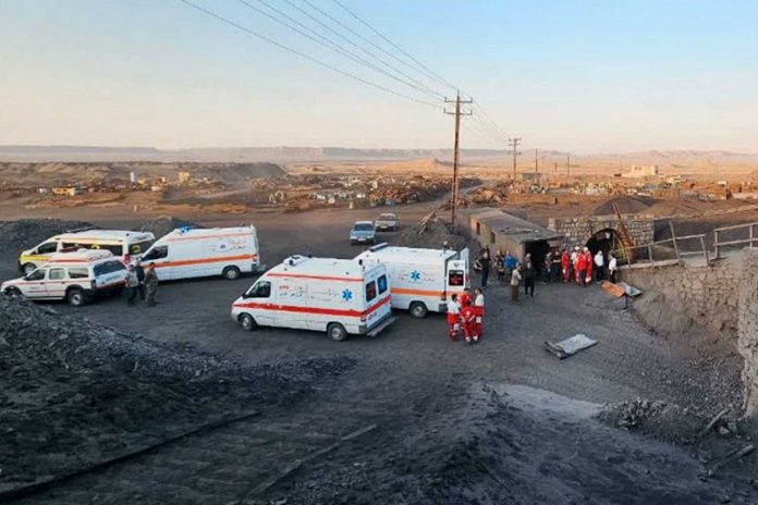 Foto: Explosión de una mina de carbón en Irán/Cortesía