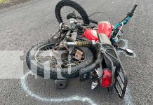 Foto: Trágico accidente en Acoyapa: motociclista pierde la vida tras colisión con camión/TN8