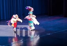 Foto: La gala anual de las mejores parejas del folclore escénico en su cuarta edición tuvo lugar en la sala mayor del teatro nacional Rubén Darío/TN8