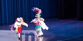 Foto: La gala anual de las mejores parejas del folclore escénico en su cuarta edición tuvo lugar en la sala mayor del teatro nacional Rubén Darío/TN8