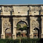 Foto: Tormenta en Roma: Daños en el Arco de Constantino por un rayo