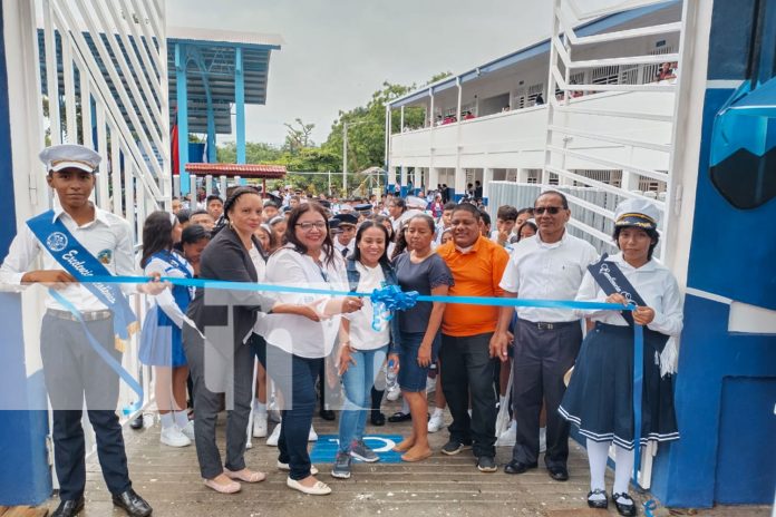 Foto: La Isla de Ometepe avanza en educación, inauguran nuevo instituto/TN8