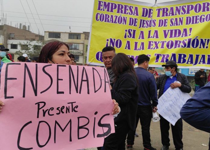 Foto: Caos en Lima Perú /cortesía