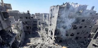 Foto: Destrucción en Gaza /cortesía