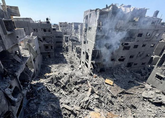 Foto: Destrucción en Gaza /cortesía