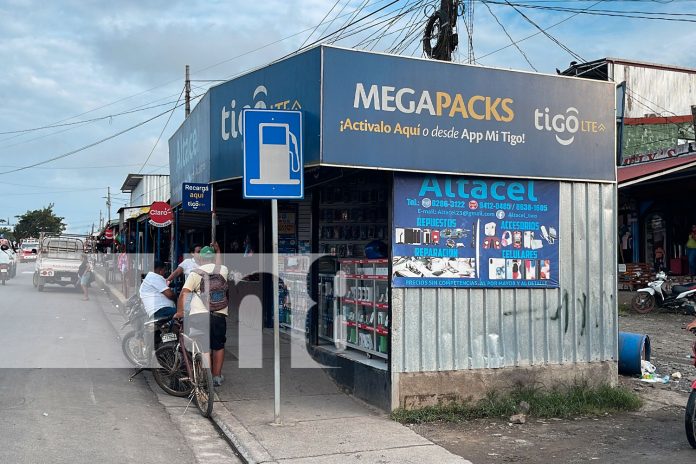 Foto: Robo millonario en tienda de celulares en Santo Tomás, Chontales/TN8