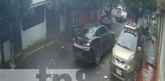 Foto: robos en vehículo varios residenciales de la ciudad de Managua/TN8