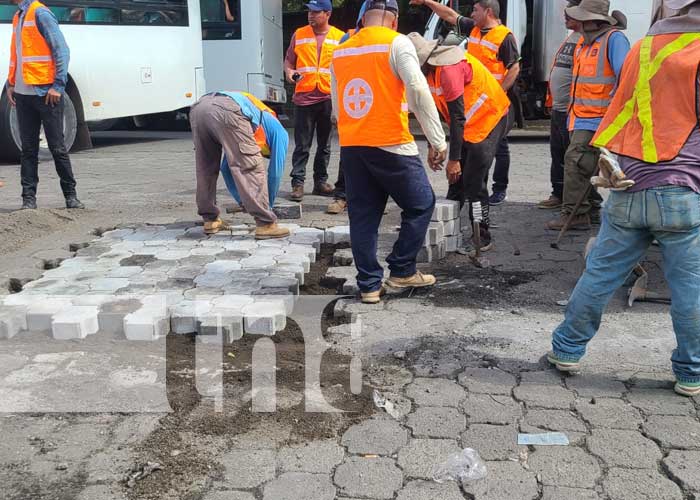  Autoridades de Managua realizan una millonaria inversión como parte del plan de rehabilitación de vías principales y alternas