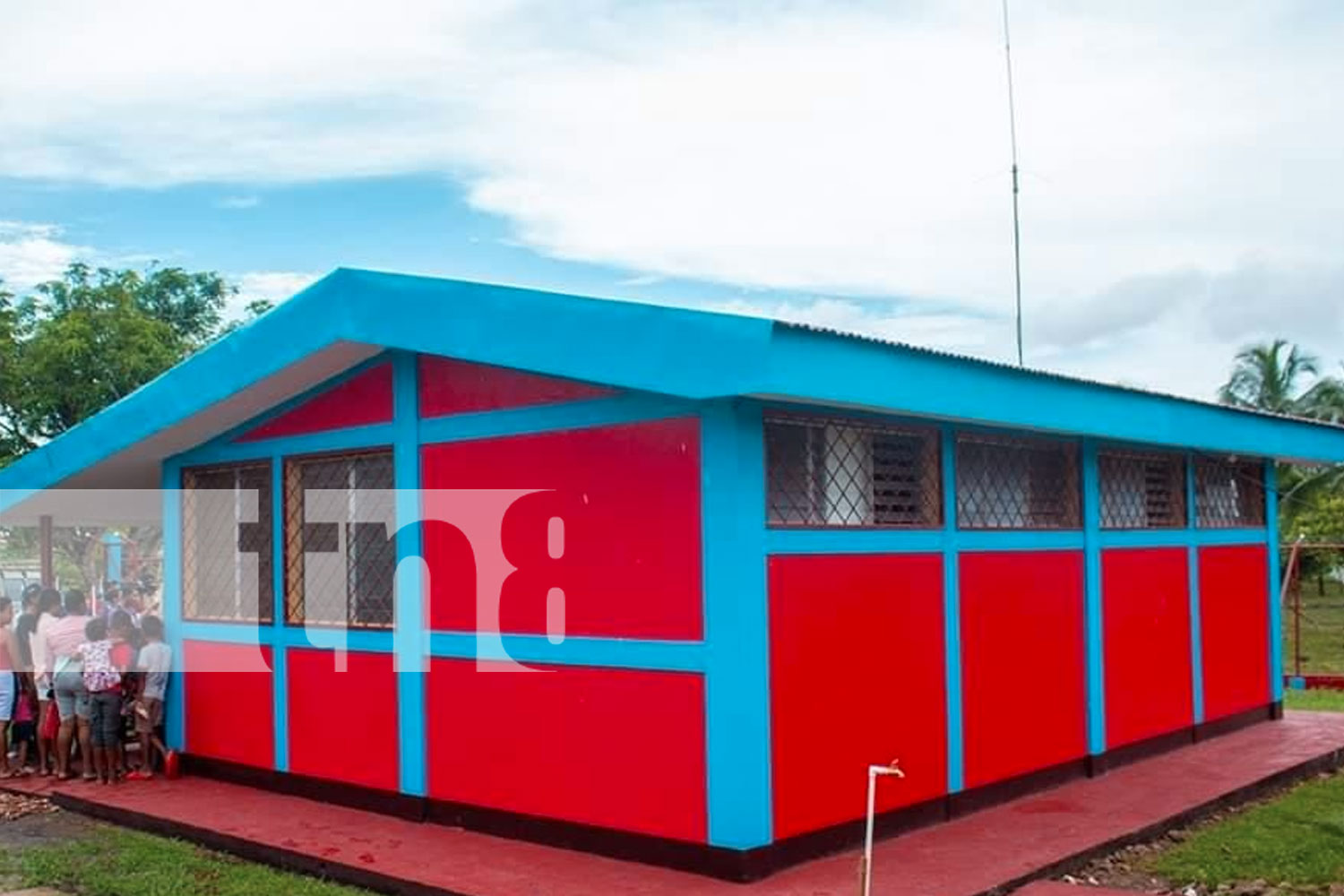 Foto:Alcaldía Municipal de Puerto Cabezas inauguró la rehabilitación del puesto de salud ubicado en la comunidad de Lapan/TN8