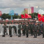 Foto: Conmemoración del 45º aniversario de la fundación del Ejército de Nicaragua/TN8