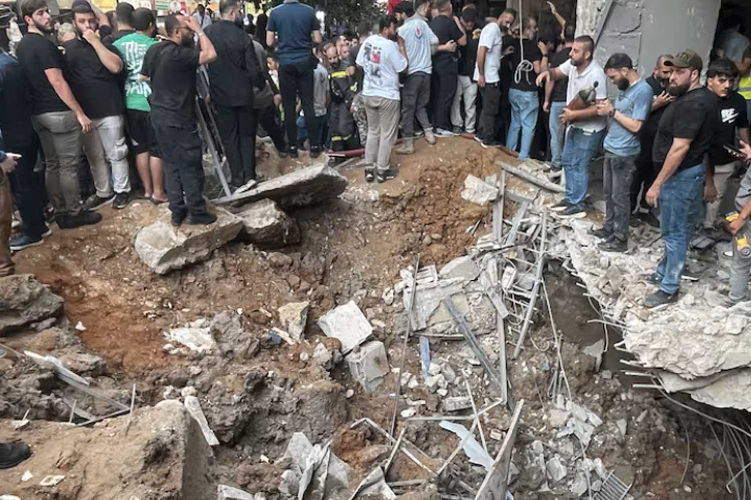 Foto: En el Líbano, cantidad de personas fallecidas en el bombardeo israelí/Cortesía