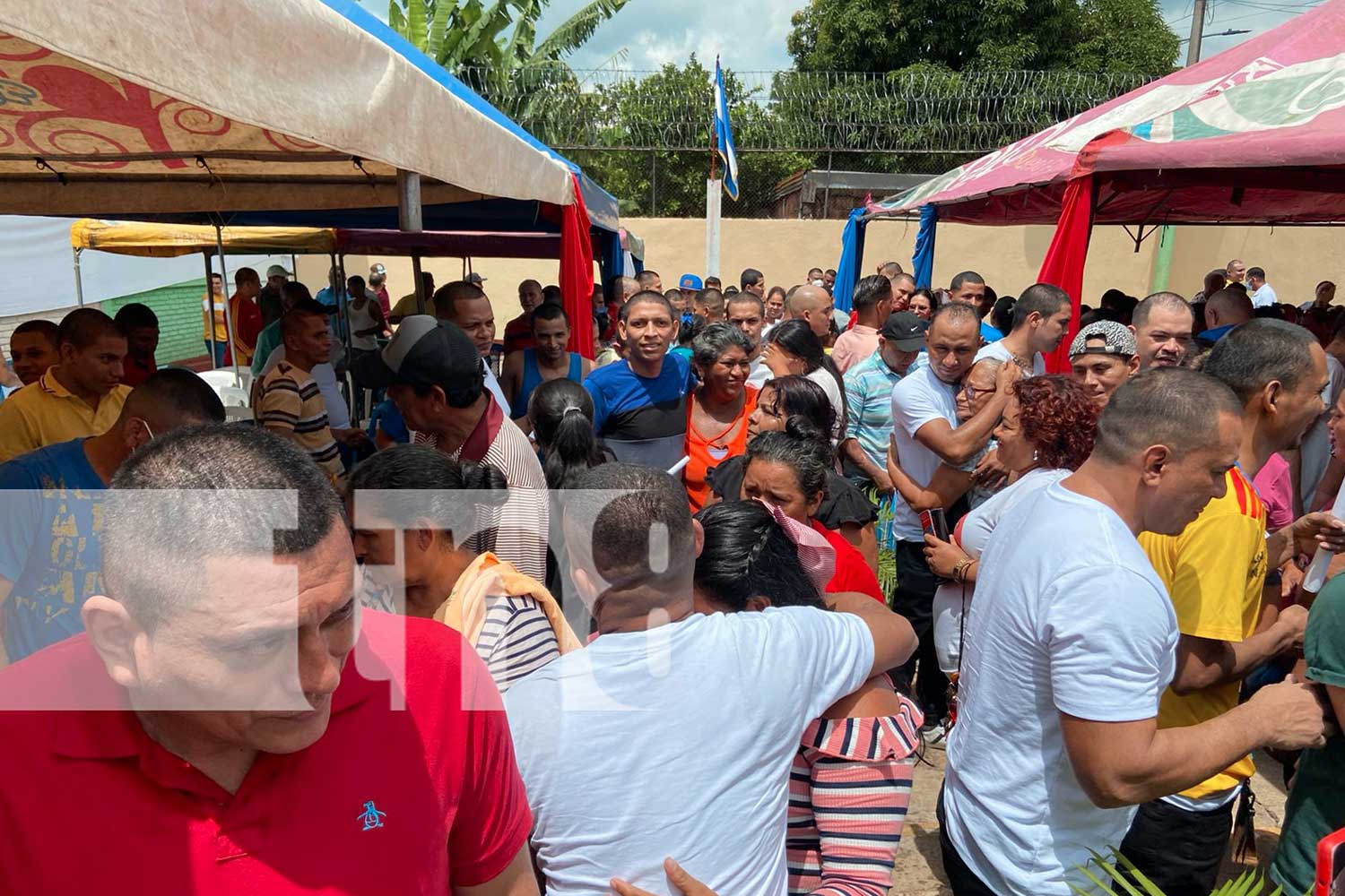 Foto: Celebran el retorno a casa con el beneficio de convivencia familiar /TN8