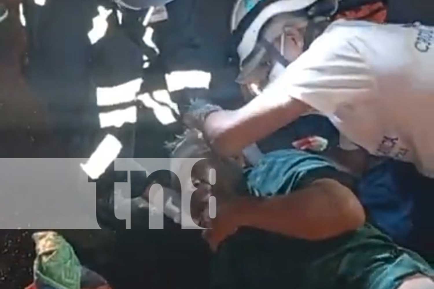 Foto: Carazo: Ciclista lesionado en accidente de tránsito/ TN8