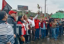 Foto: Conmemoración del 68 aniversario del paso a la inmortalidad del poeta y héroe nacional Rigoberto López Pérez/TN8