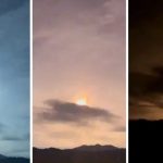 Foto: Caída de un Meteorito /cortesía