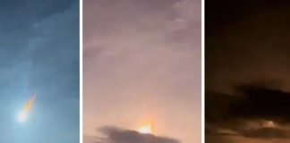 Foto: Caída de un Meteorito /cortesía