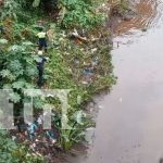 Foto: Desesperación en Chinandega: Hombre se arroja al río durante tormenta/TN8