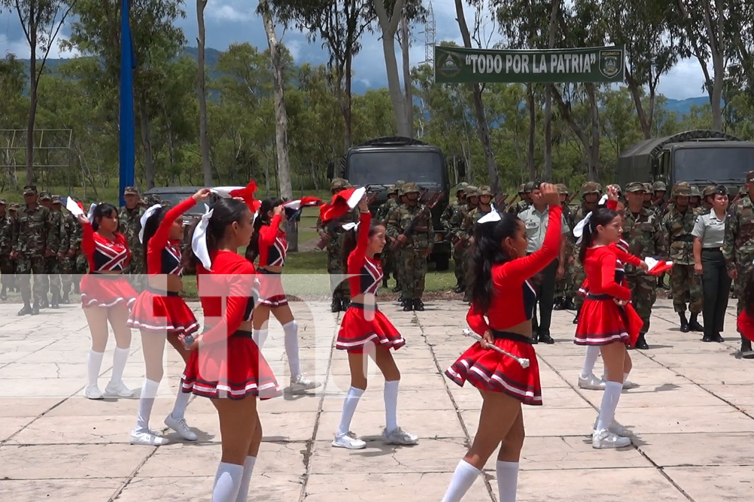 Foto: Sexto Comando Militar Regional celebra 45 años del Ejército de Nicaragua/TN8