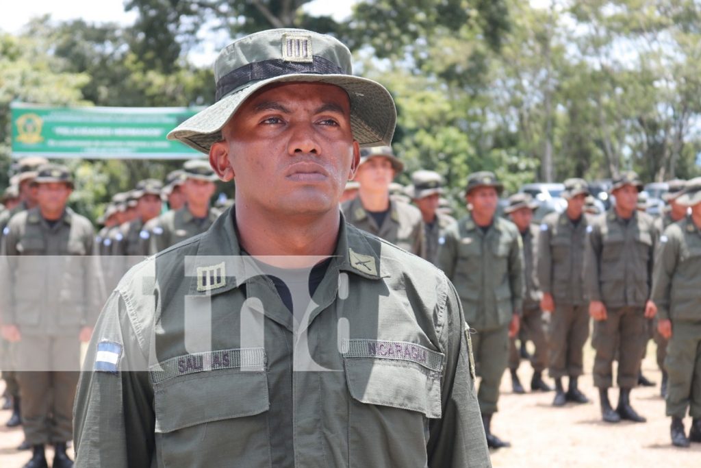 Foto: Pobladores y autoridades elogian labor del Ejército de Nicaragua en el Triángulo Minero/TN8