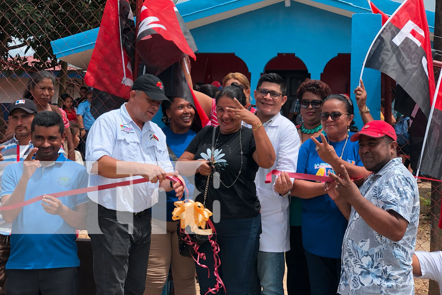 Foto: Reinauguran Puesto de Salud en la comunidad de El naranjal, Puerto Cabezas/ TN8