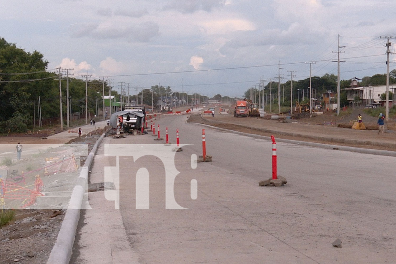 Foto: La nueva pista Héroes y Mártires de la Insurrección avanza con un progreso del 24%/TN8