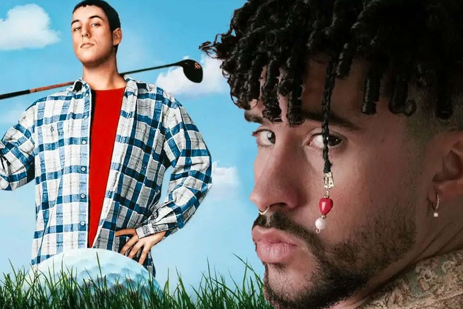 Foto: Bad Bunny se suma al nuevo proyecto de Adam Sandler /Cortesía