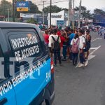 Anciana muere atropellada por un bus en peligroso cruce en Carretera Sur, Managua