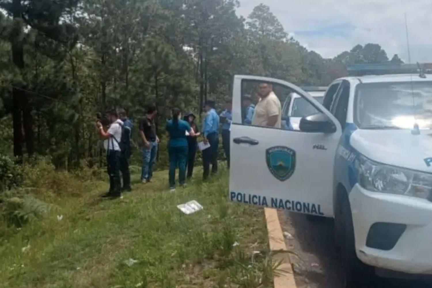 Foto: Encuentran cadáver encostalado a la altura de Zambrano, Honduras/