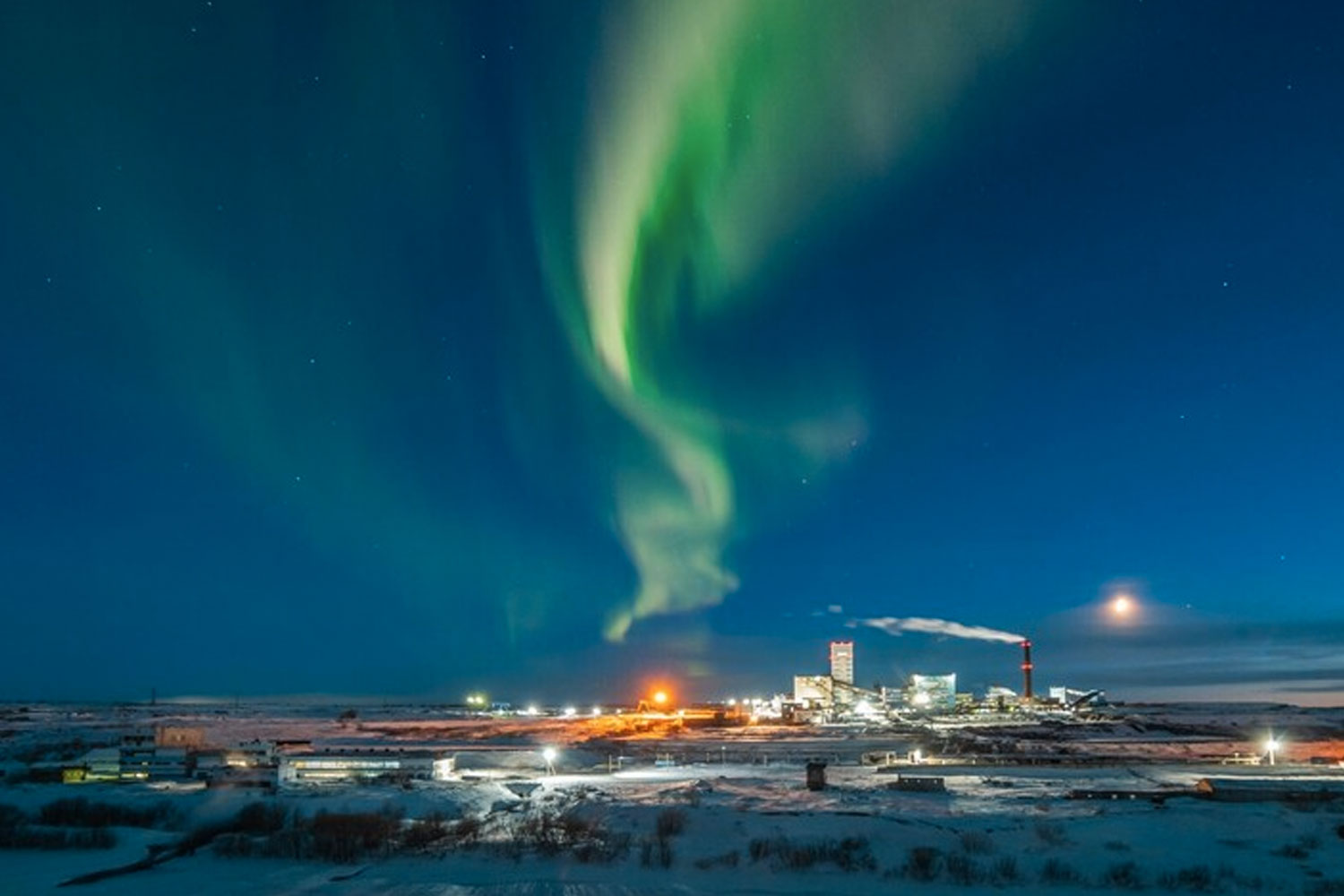 Foto: Auroras boreales brillan en los cielos de Rusia /Cortesía