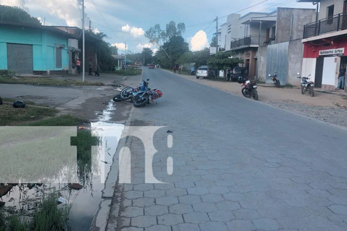 Foto: Accidente vial en Jalapa deja a un menor de edad lesionado/TN8