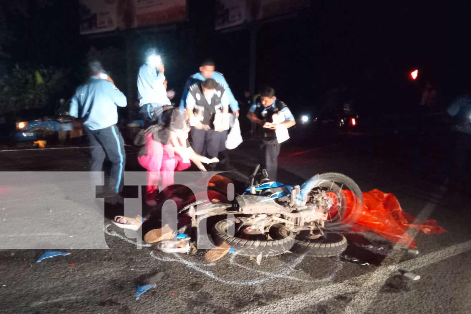 Foto: Brutal choque entre dos motocicletas deja como resultado dos muertos en Rivas/TN8